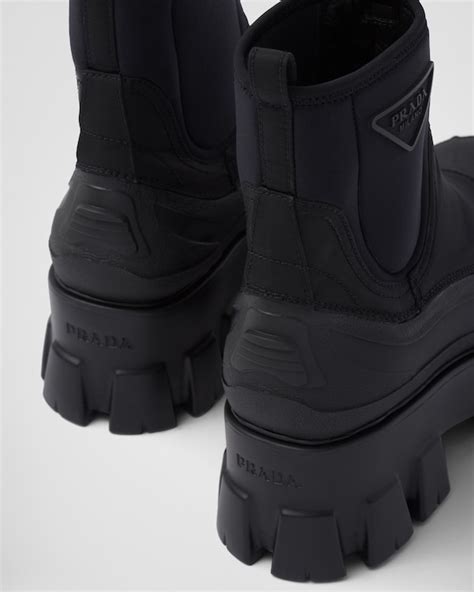 prada re edition 2000 fur|re nylon gabardine boots.